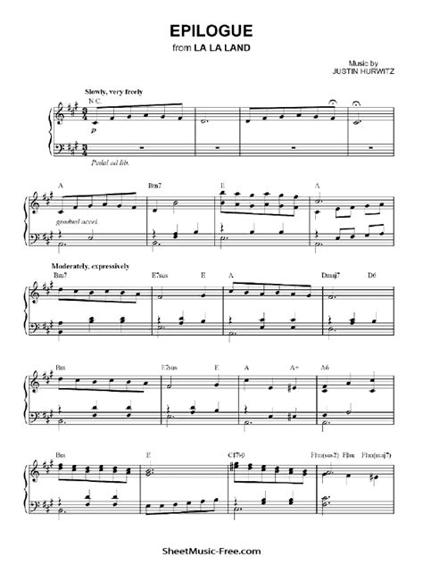 la la land songbook|Free La La Land sheet music .